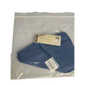 VTG Longaberger Little Bin-Top Basket Liner Cornflower Blue Fabric NIP #2772388